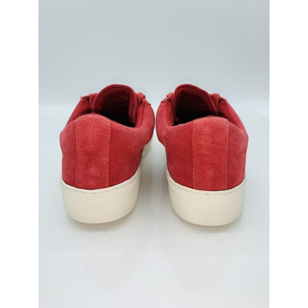 Laurie Felt Women's Lace Up Tennis Shoes Red Suede US 9M - Picture 5 of 11